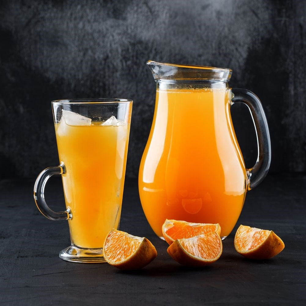 Versatile pitcher for water, juice, lemonade, iced tea, compote