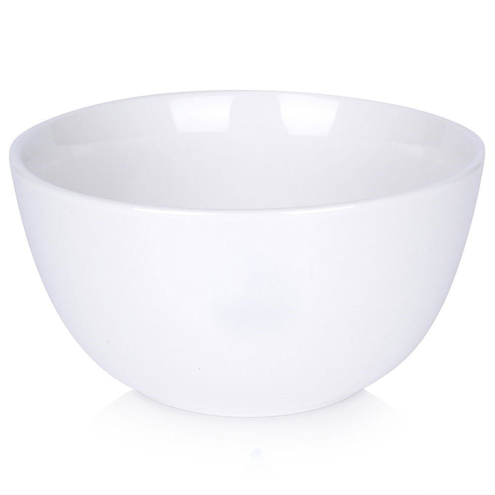Versatile porcelain bowl 950 ml, dishwasher & microwave safe
