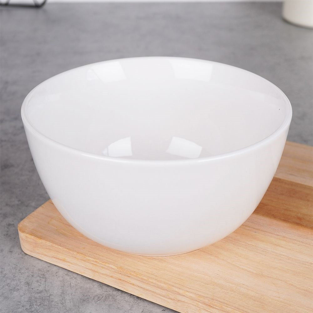 Versatile porcelain bowl 950 ml, dishwasher & microwave safe