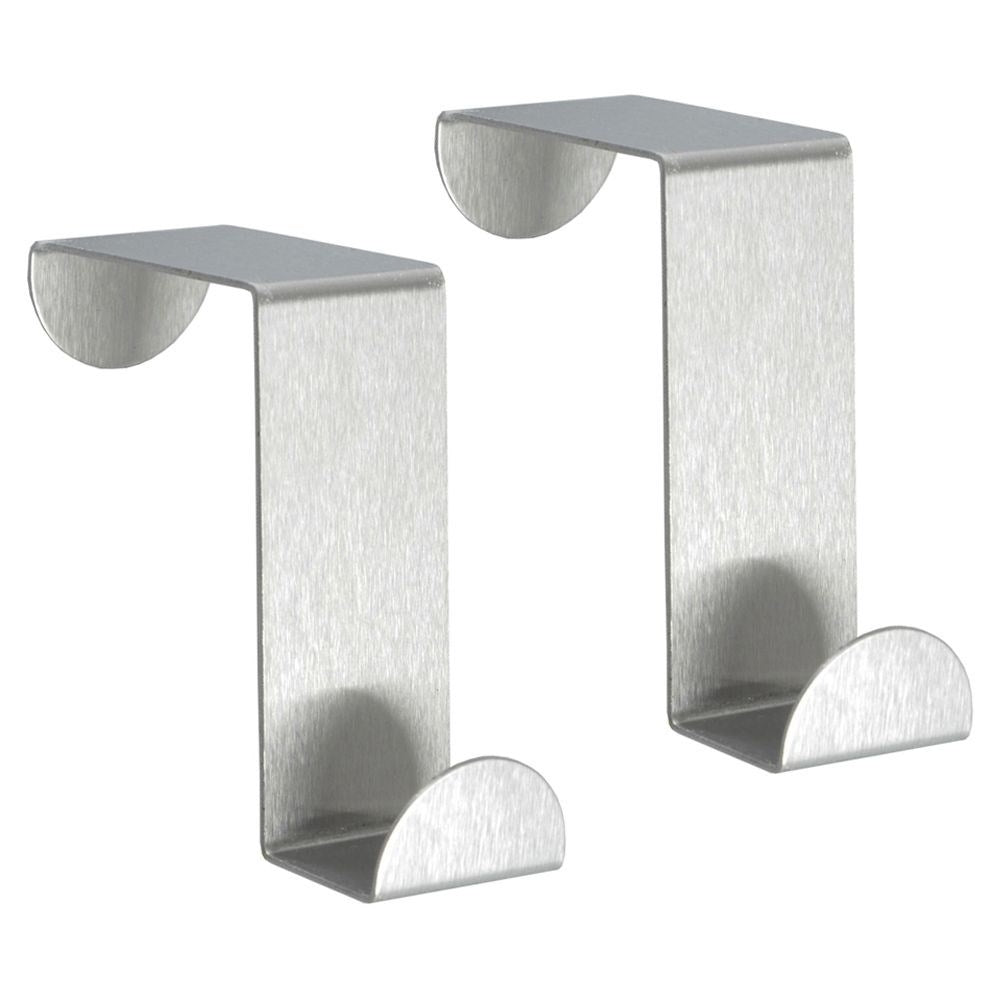 Versatile stainless steel hooks - easy installation without drilling