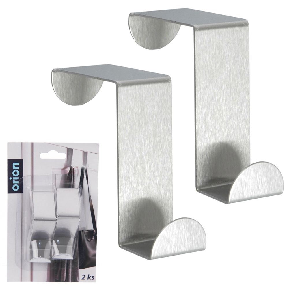 Versatile stainless steel hooks - easy installation without drilling