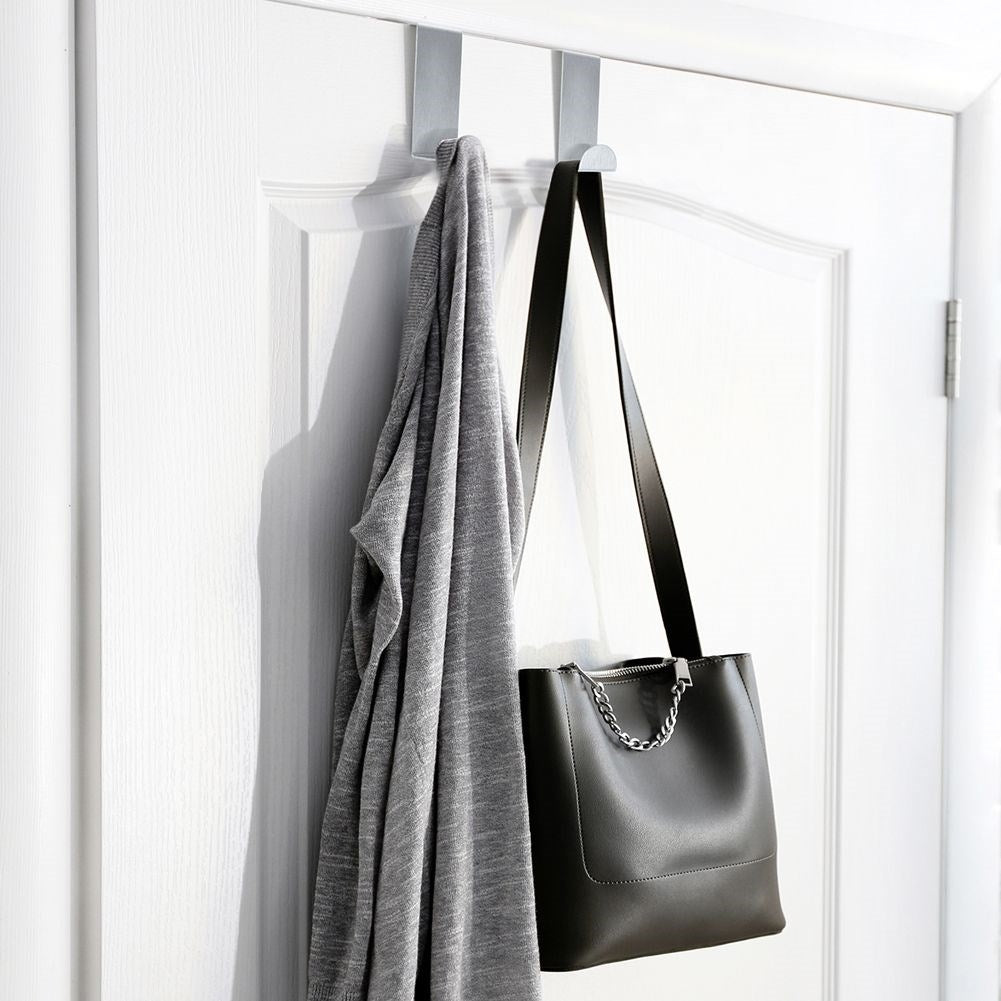 Versatile stainless steel hooks - easy installation without drilling