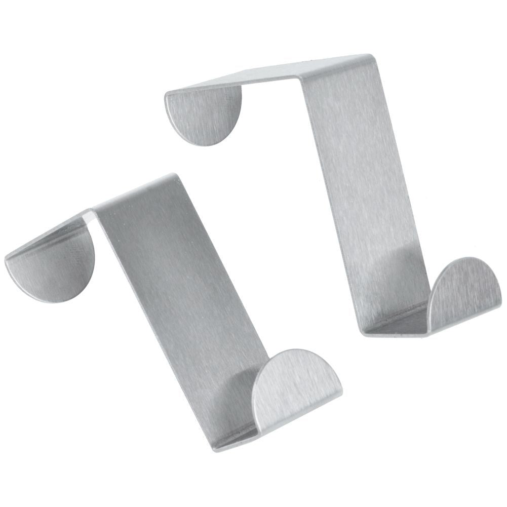 Versatile stainless steel hooks - easy installation without drilling