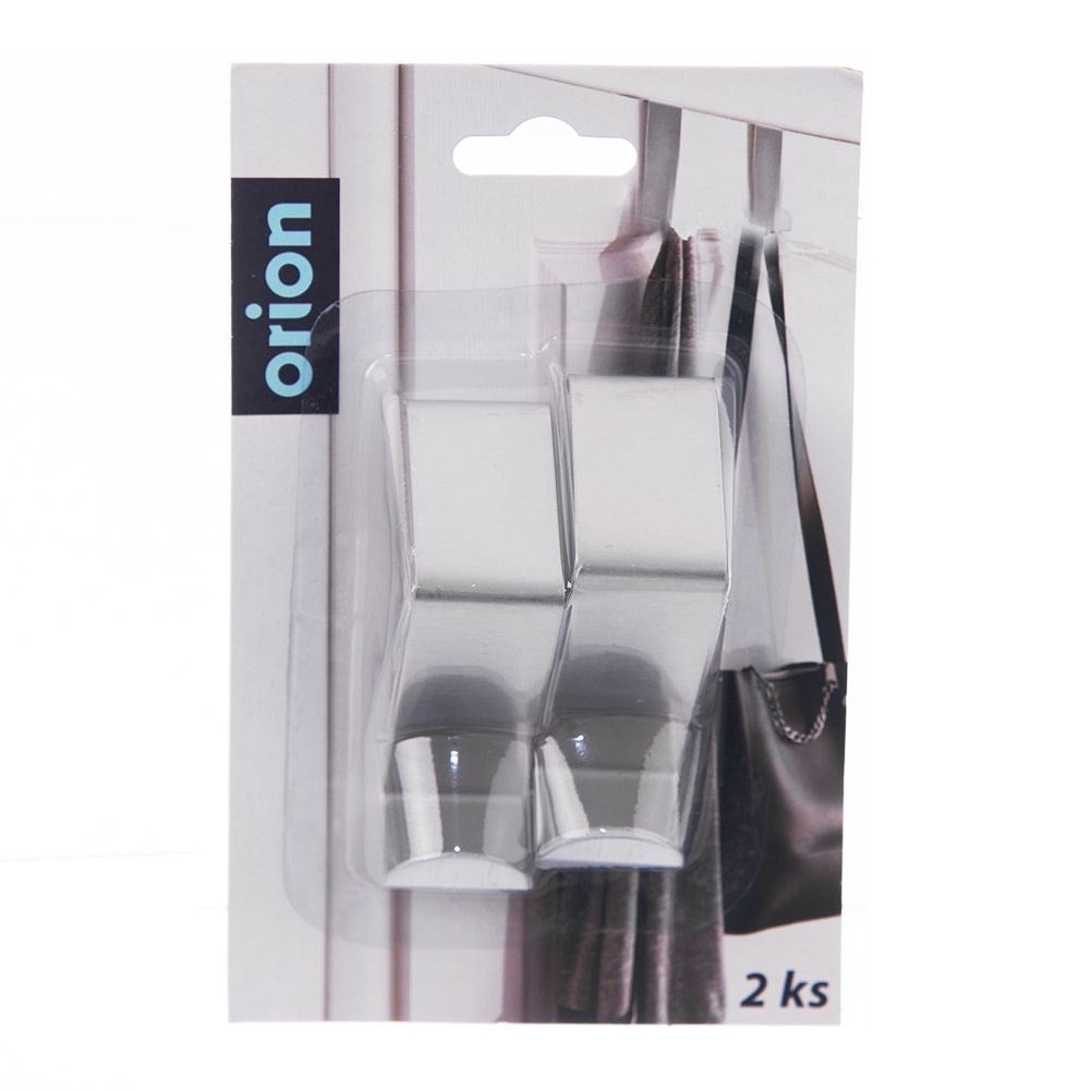 Versatile stainless steel hooks - easy installation without drilling