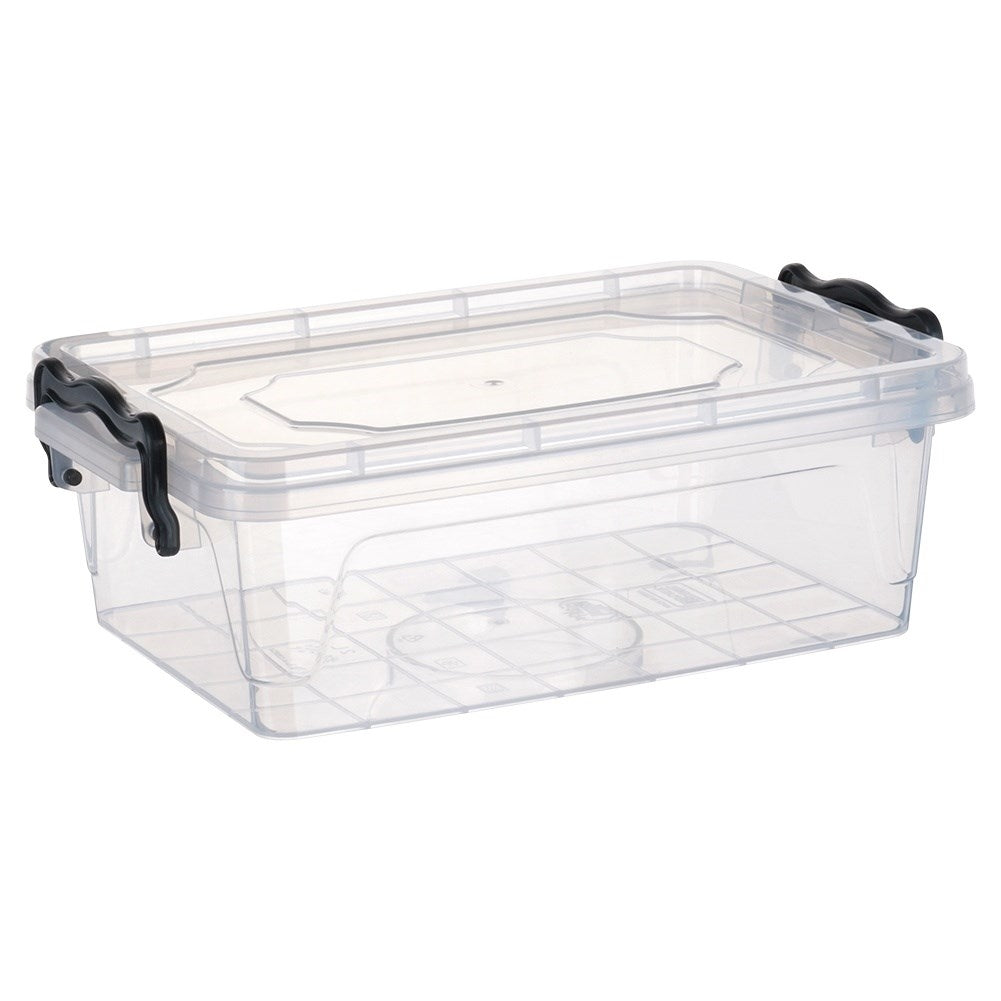 Versatile storage boxes with lids for fridge, microwave & dishwasher