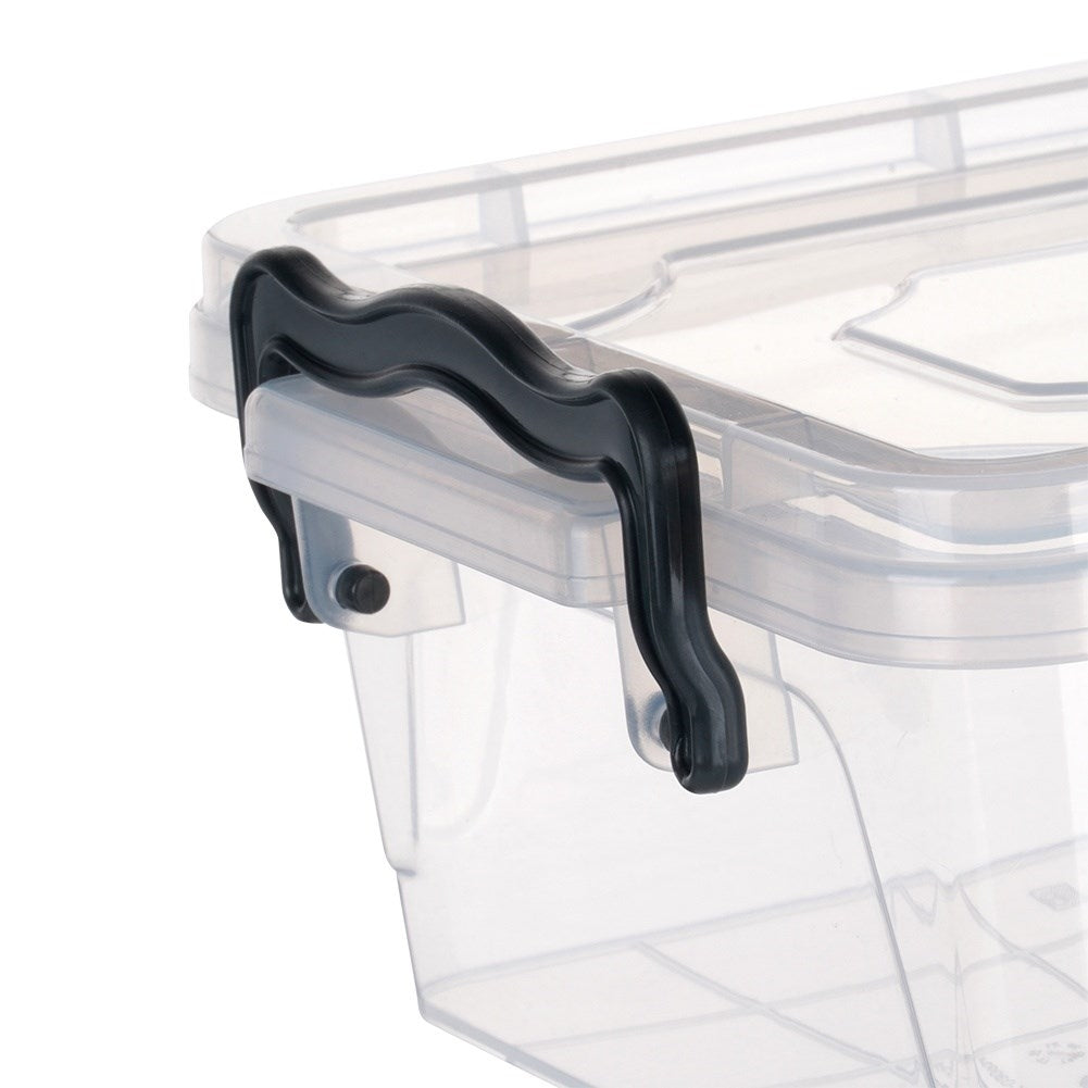 Versatile storage boxes with lids for fridge, microwave & dishwasher