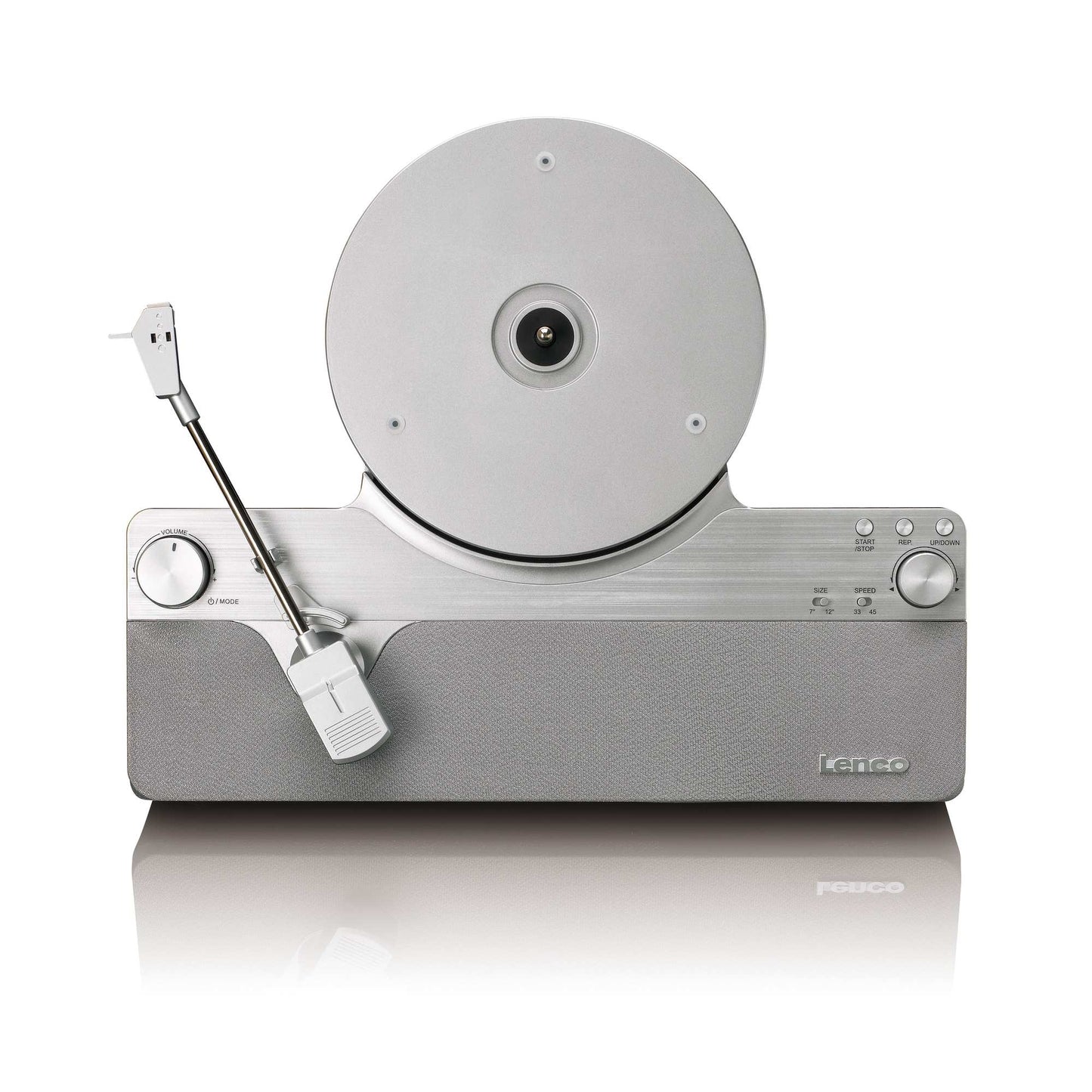 Vertical Record Player with Bluetooth and Speakers