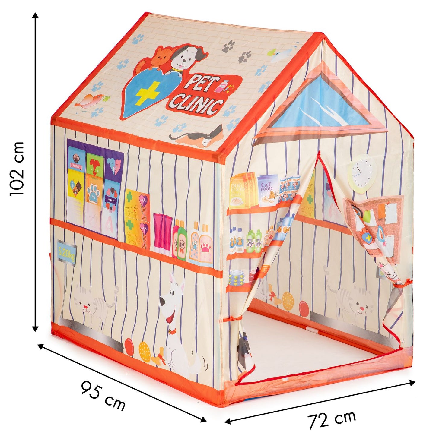 Vet tent, children's playhouse