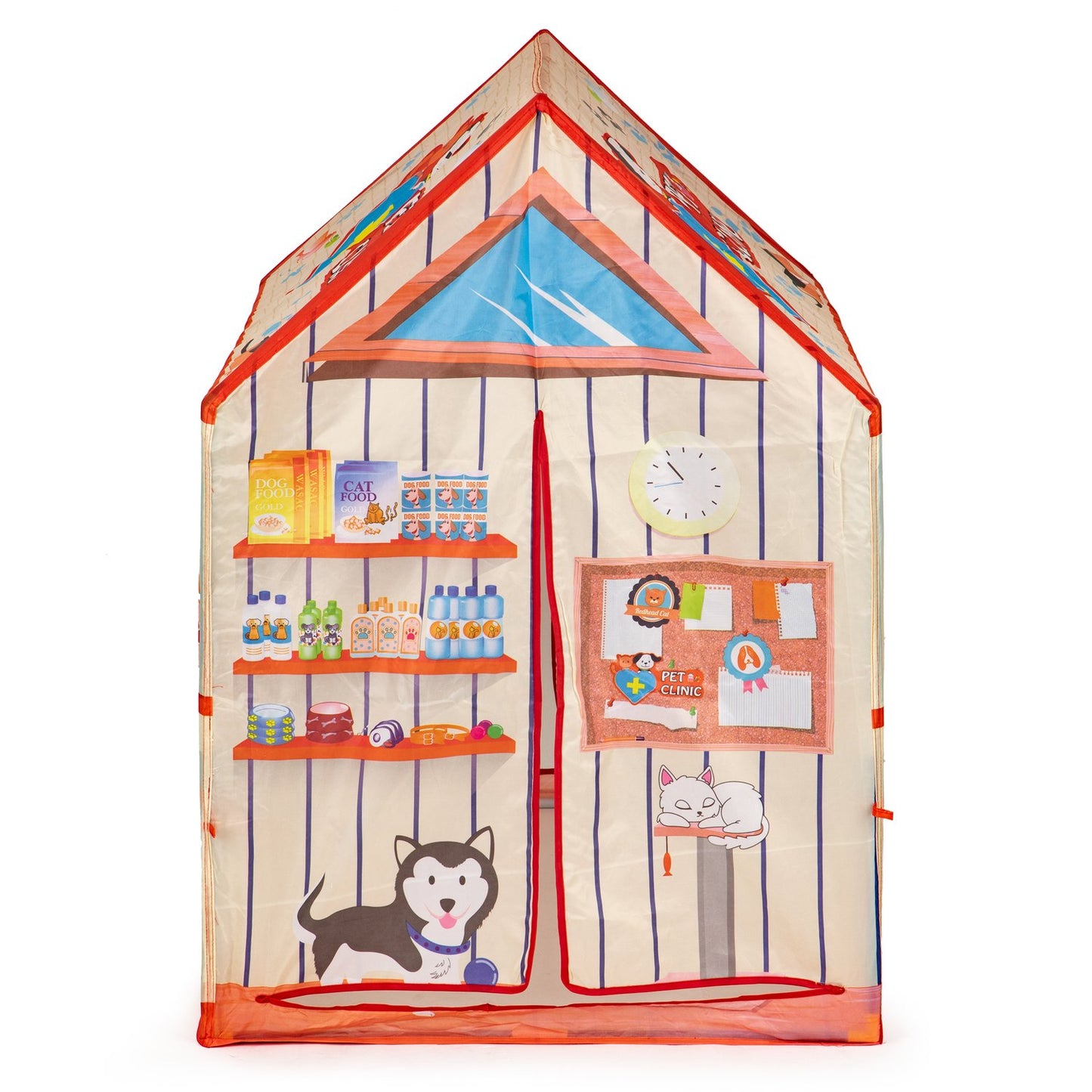 Vet tent, children's playhouse