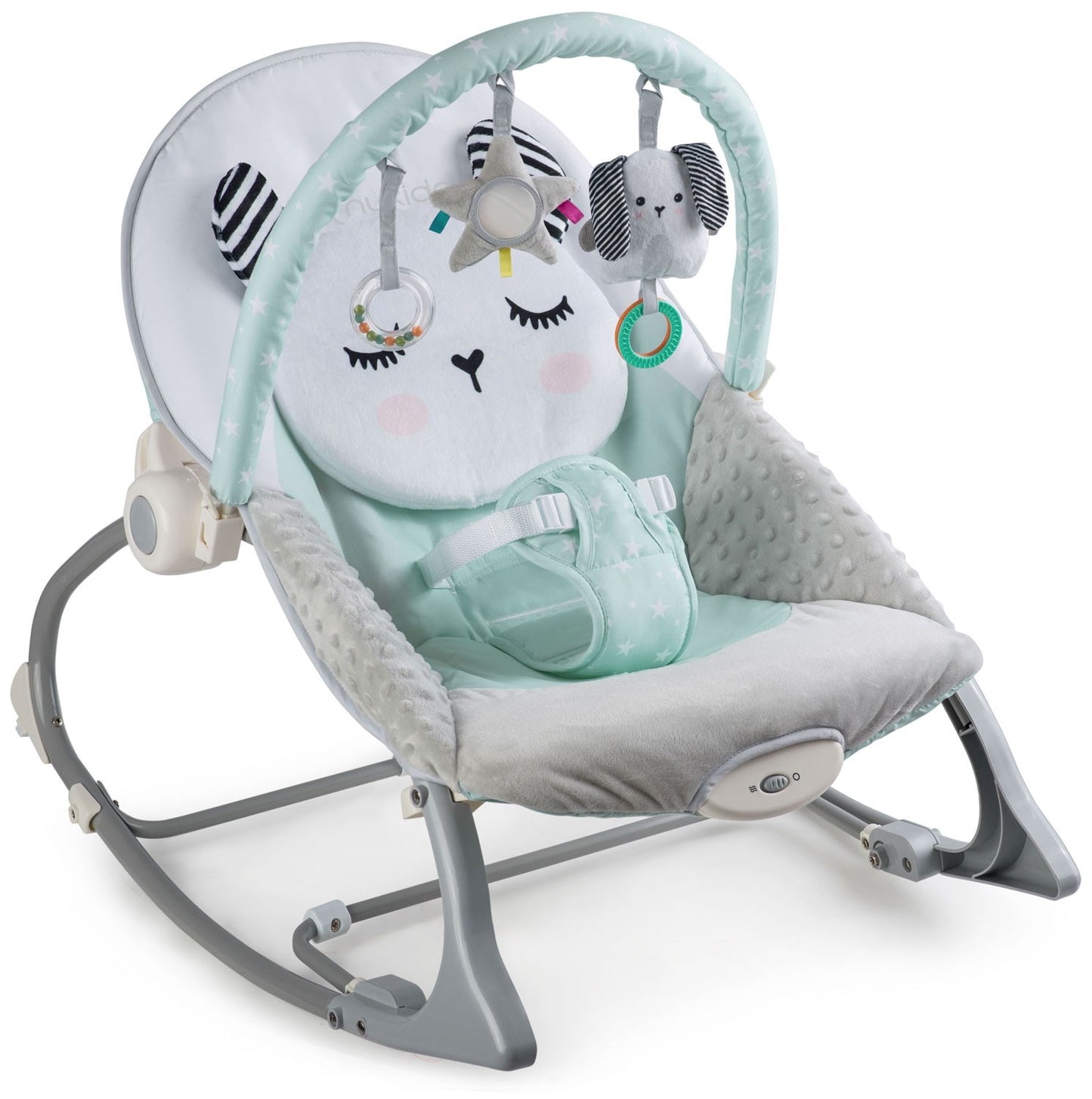 Vibrating Babysitter Nukido - Mint green