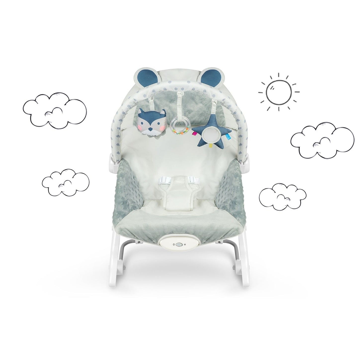 Vibrating Babysitter Ricokids - Light purple