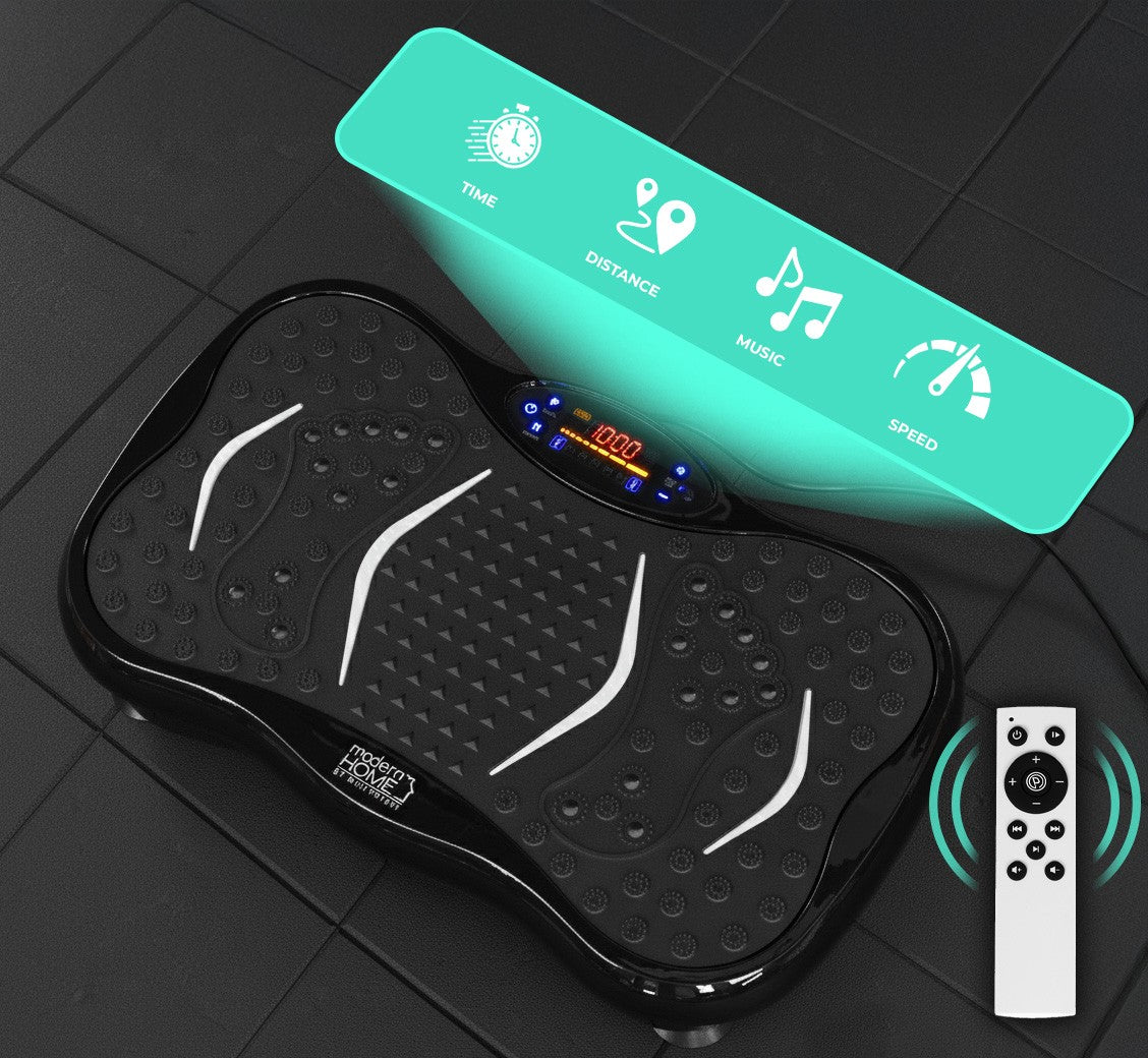 Vibration Platform Massager with Remote & Bands, 100 Speeds