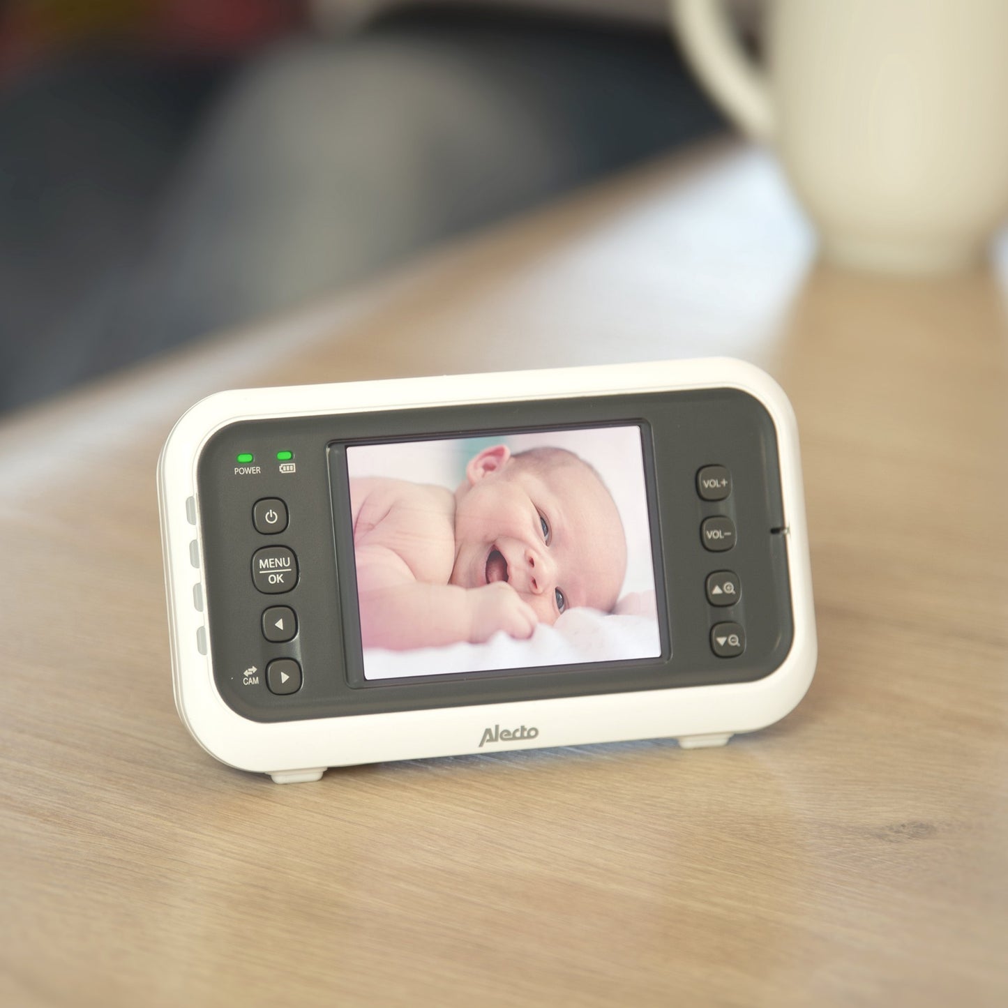 Video Baby Monitor with 2.8" Display, Camera, Eco Mode