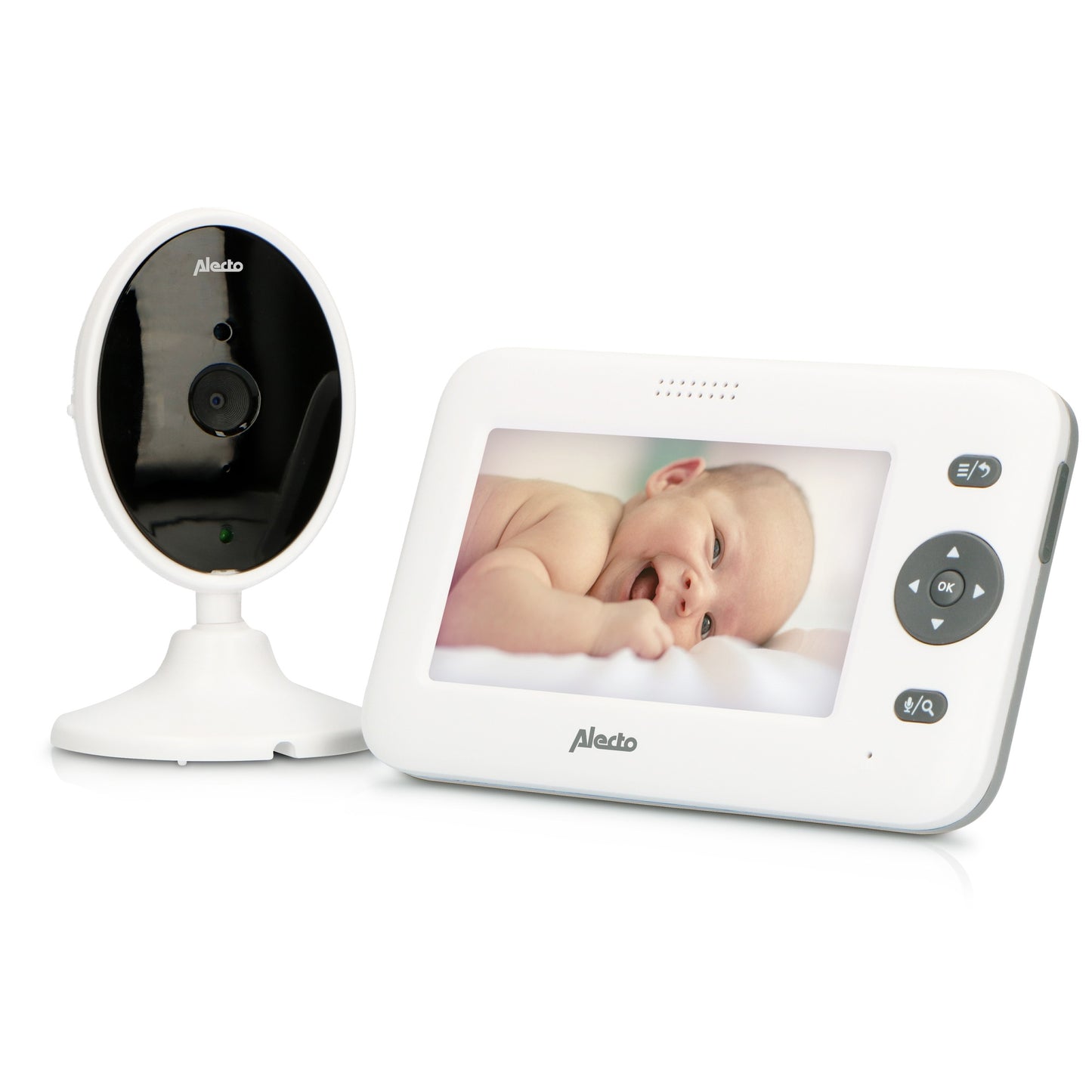 Video Baby Monitor with 4.3" Color Display, Night Vision