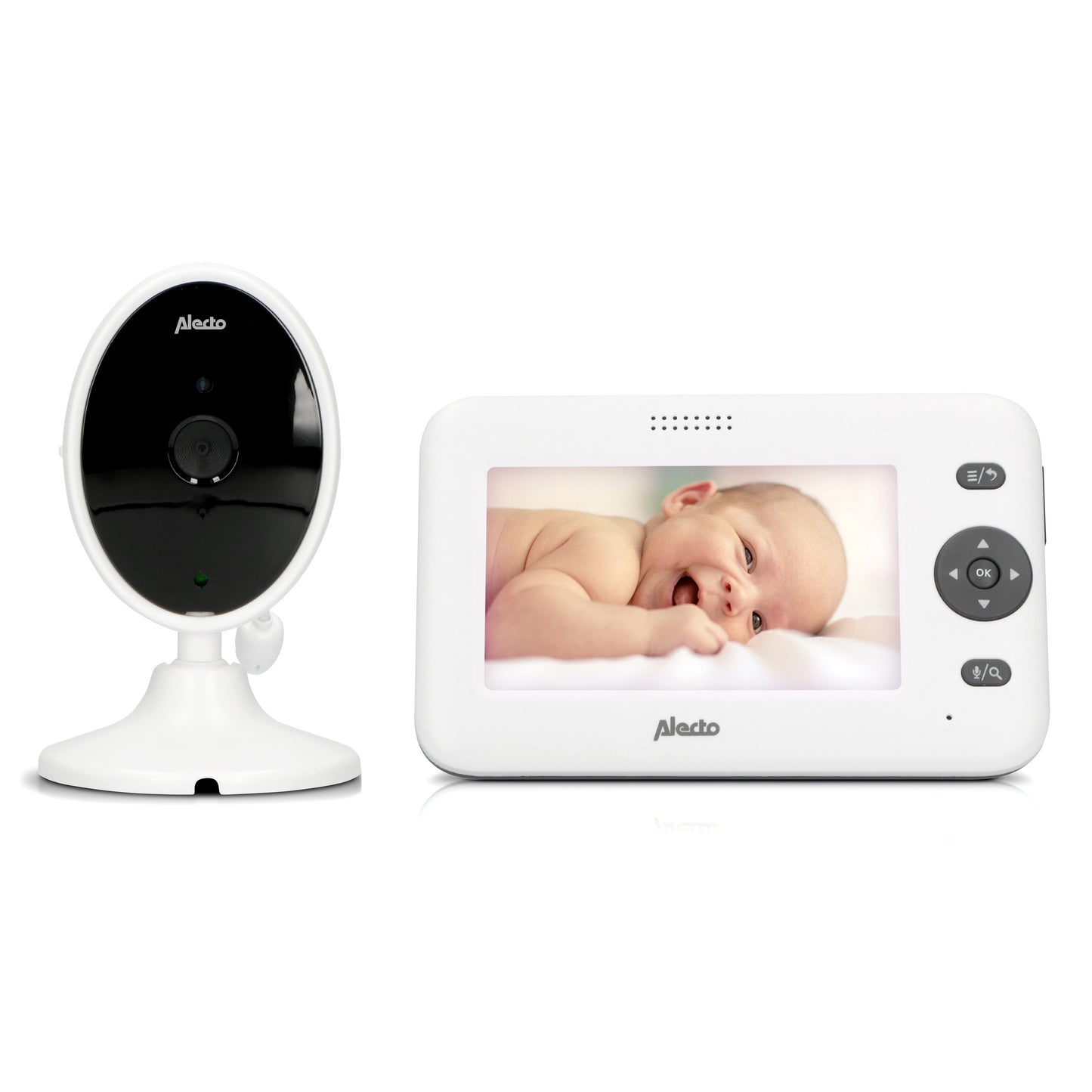 Video Baby Monitor with 4.3" Color Display, Night Vision