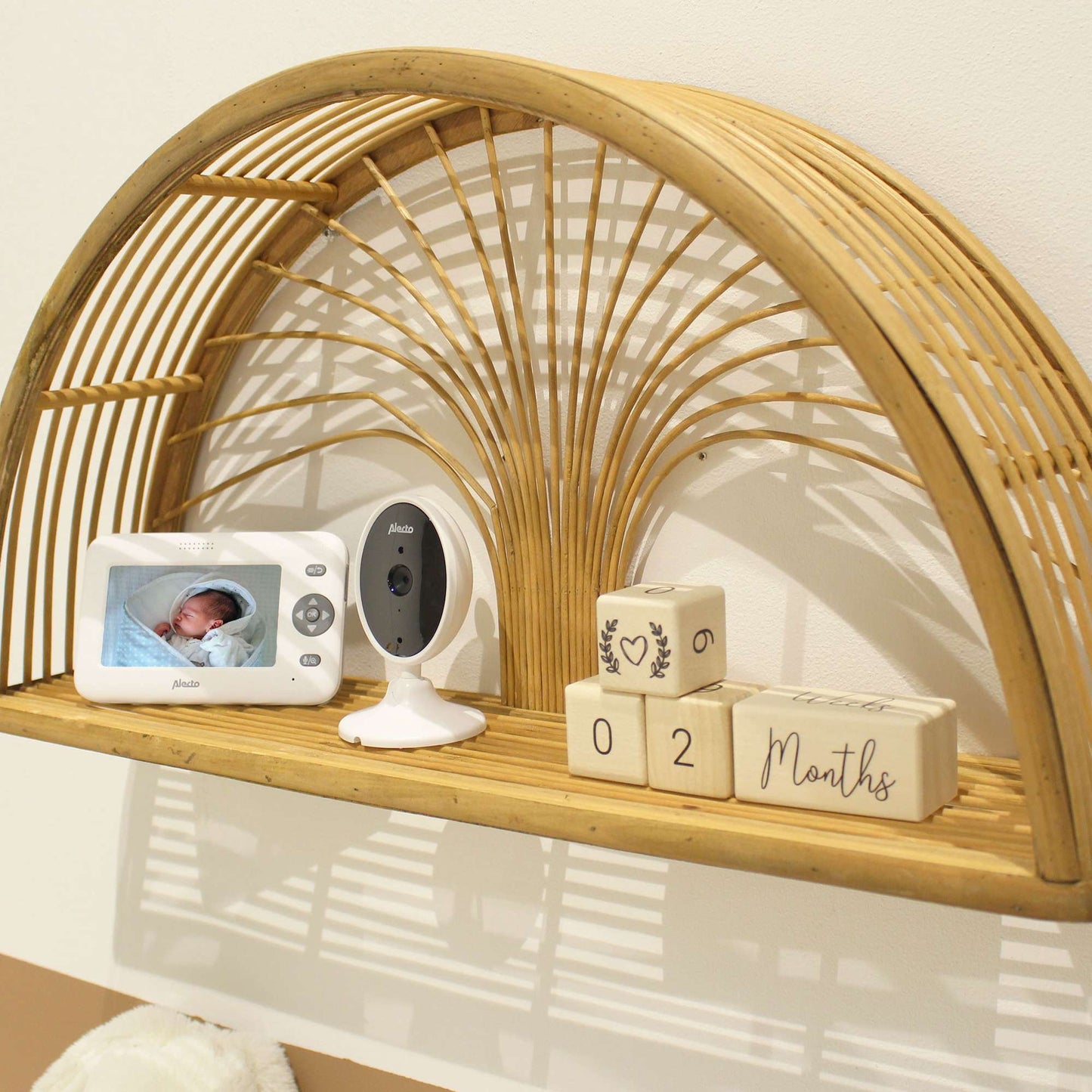 Video Baby Monitor with 4.3" Color Display, Night Vision