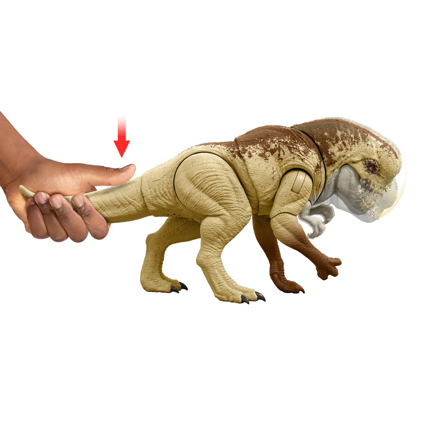 Jurassic Dinosaur Villain Toy, 53 x 20 cm, Ages 4+