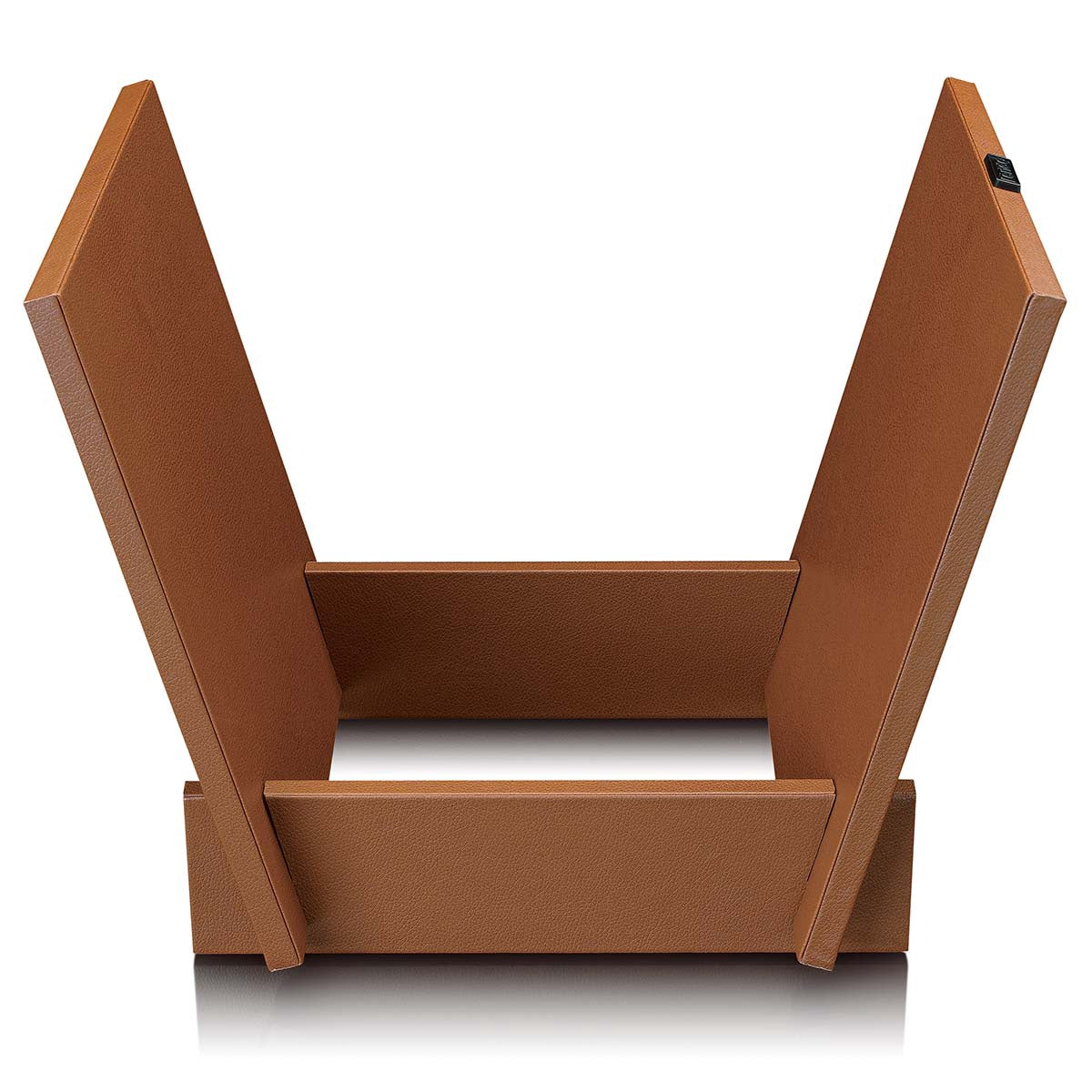 Vinyl Record Storage Organizer, Holds 40 LPs, Brown