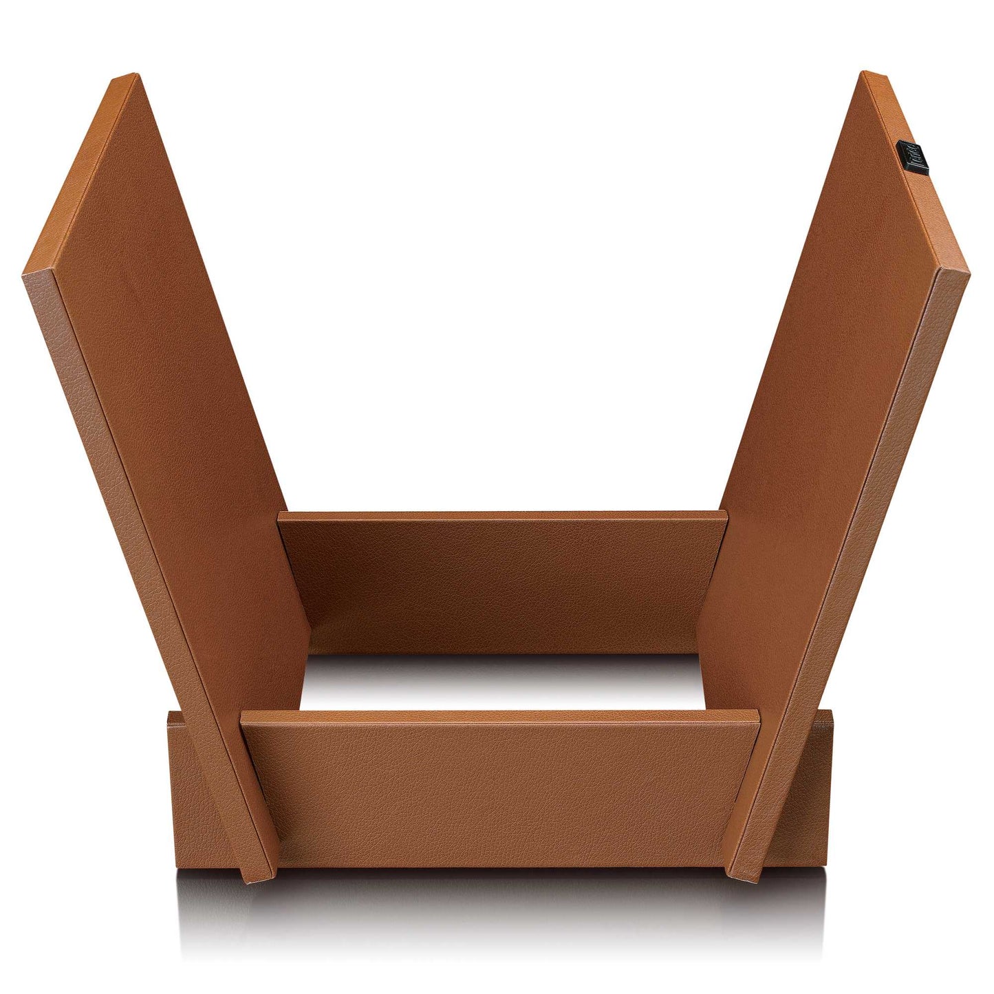 Vinyl Record Storage Organizer, Holds 40 LPs, Brown