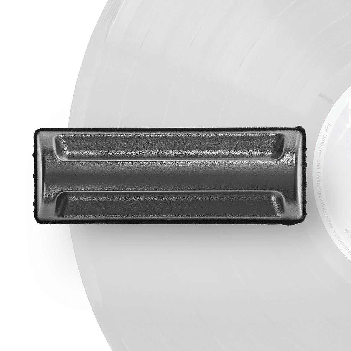 Vinyl record cleaner | Brush | ABS / Microfiber | Black