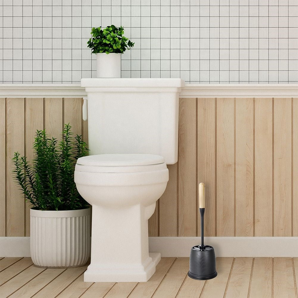 WC brush with container - Simple design for all bathrooms