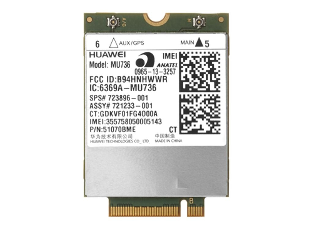 WWAN MU736 HP HS3110 HSPA+ NGFF-MR31
