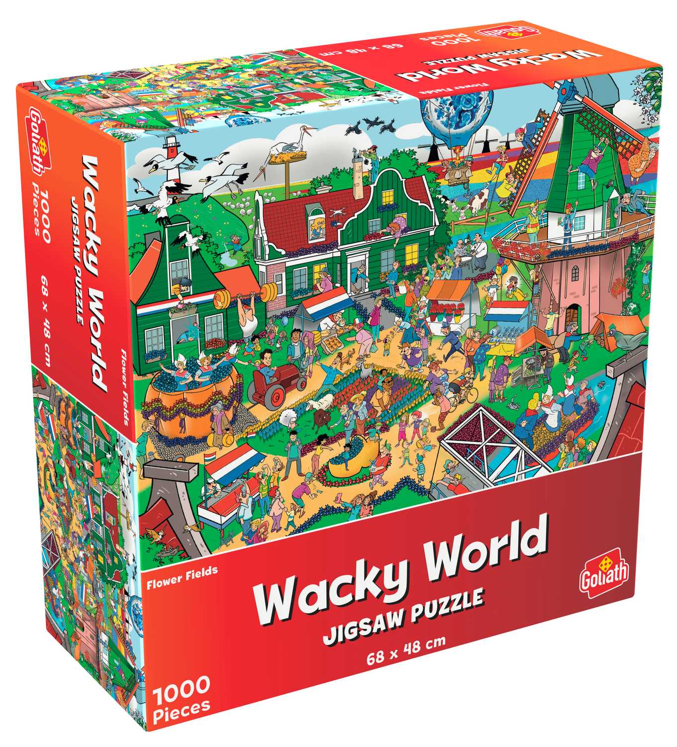 Wacky World Flower Fields 1000 Pcs