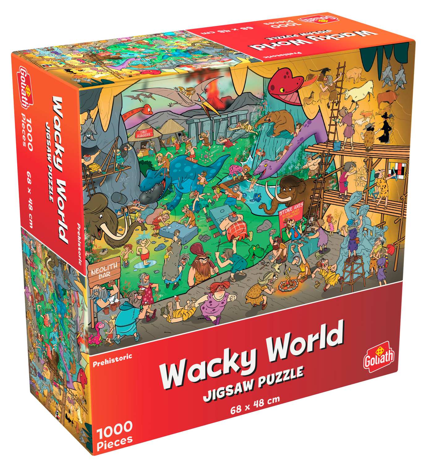 Wacky World Prehistoric 1000 Pcs