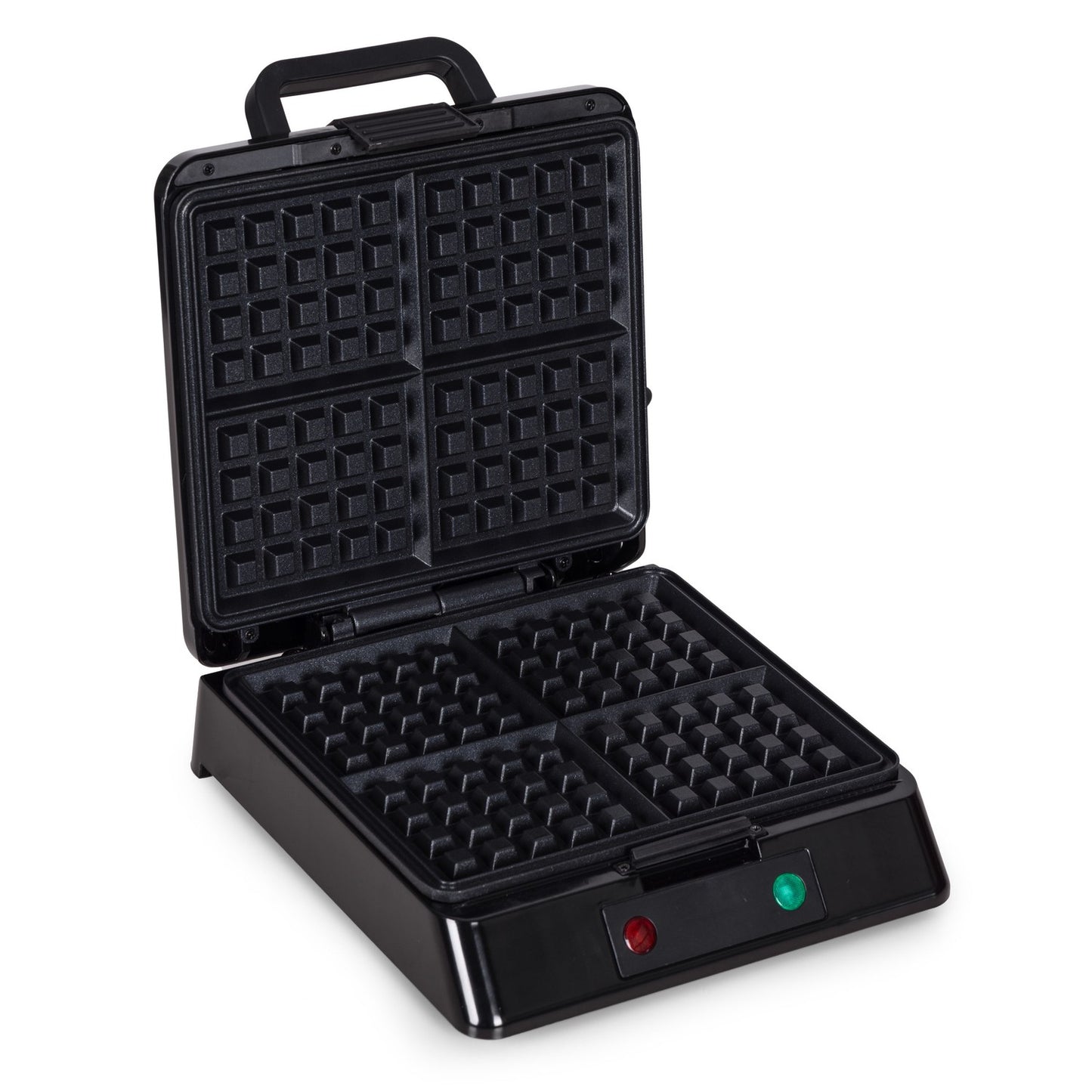 Waffle Maker, 4 Large Waffles, Non-Stick, 1080–1300W