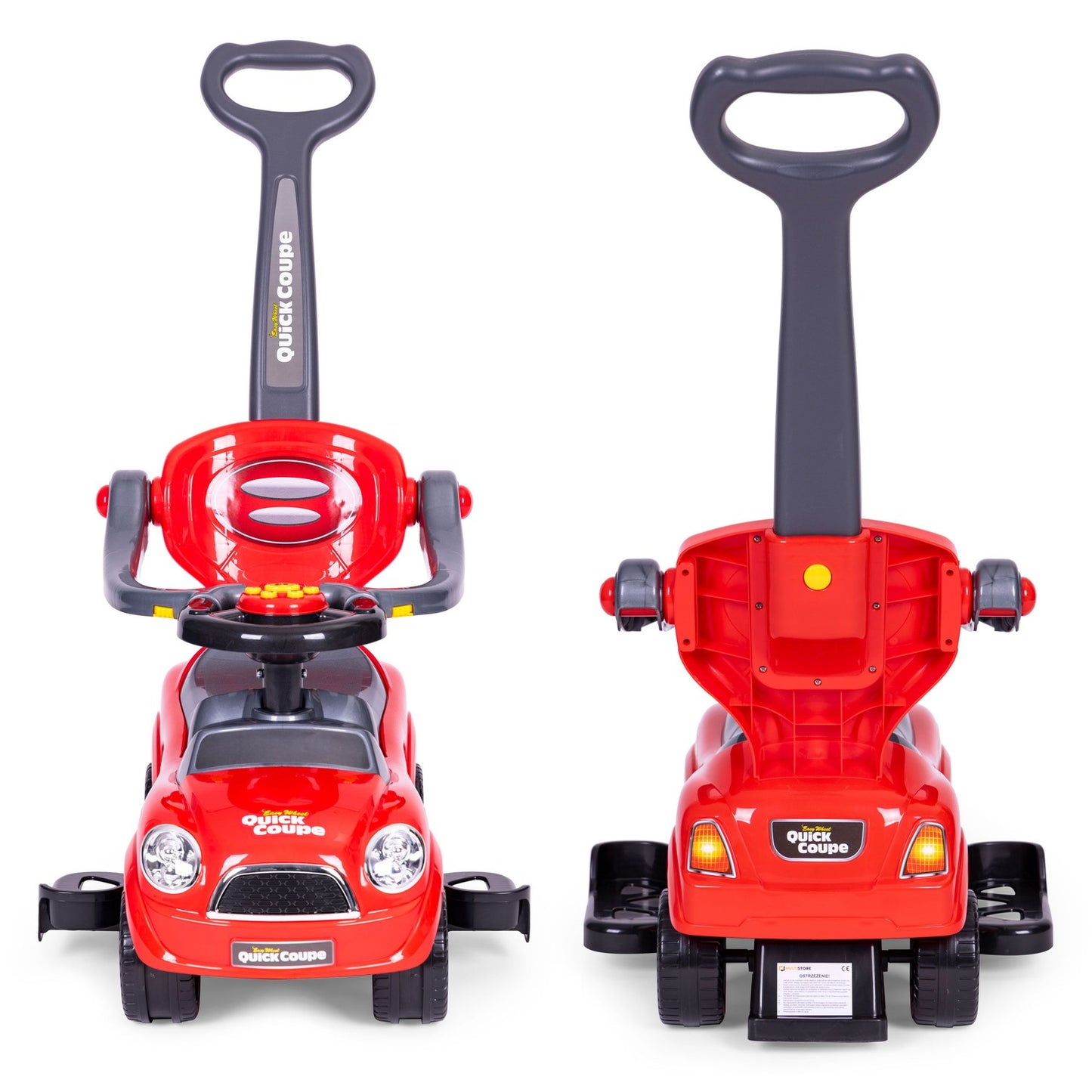 Walker Rider Push Red