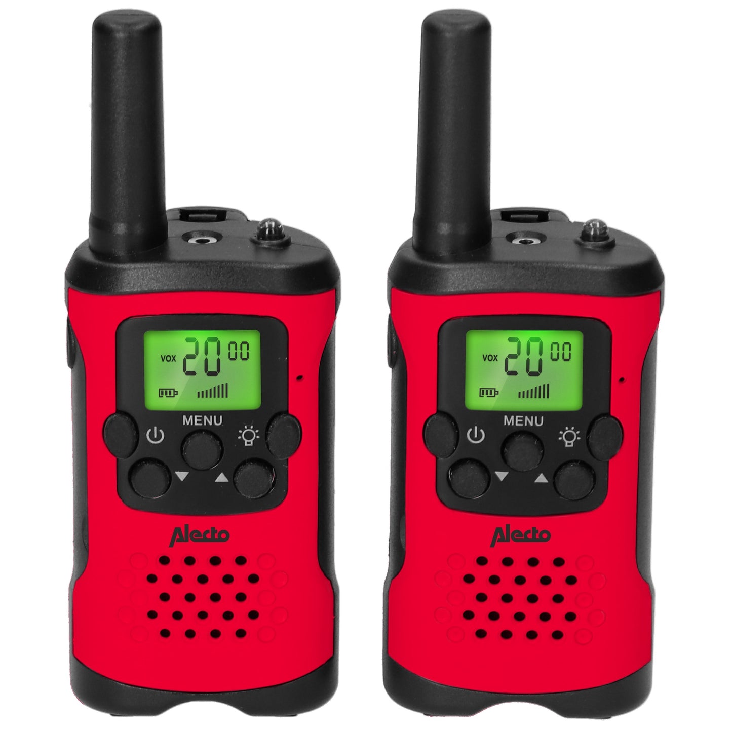 Walkie Talkie Set, 2 Handsets, 7 km Range, 24h Standby