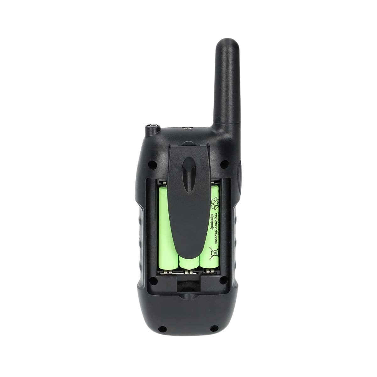 Walkie-Talkie Set | 2 Handsets | Up to 10 km | Frequency channels: 8 | PTT / VOX | up to 3 Hours | Headphone output | Black