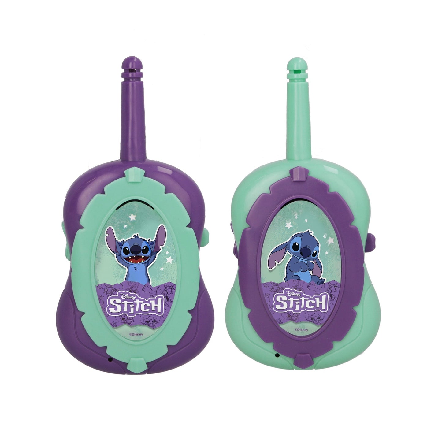 Stitch-Themed Kids Walkie Talkies, Set of 2