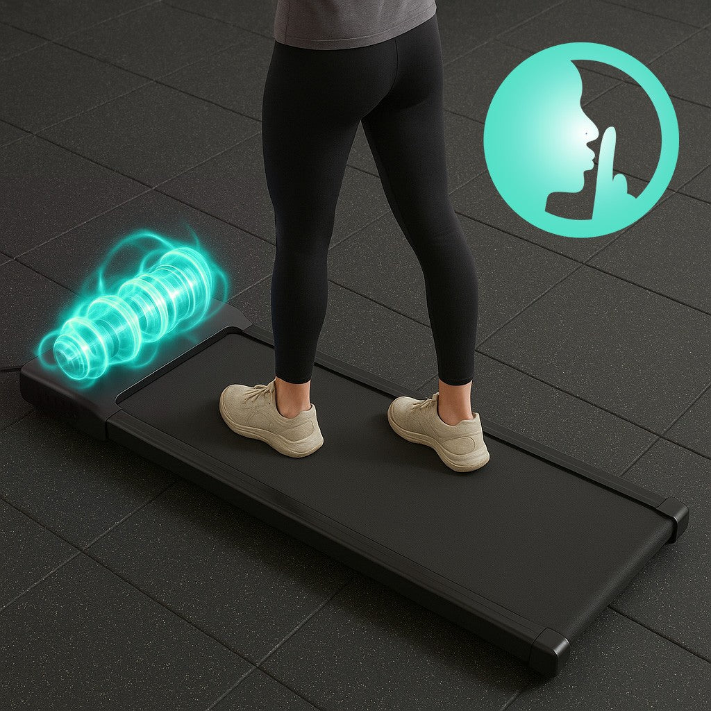Walking Pad Treadmill – Quiet, Under Desk, 6 km/h