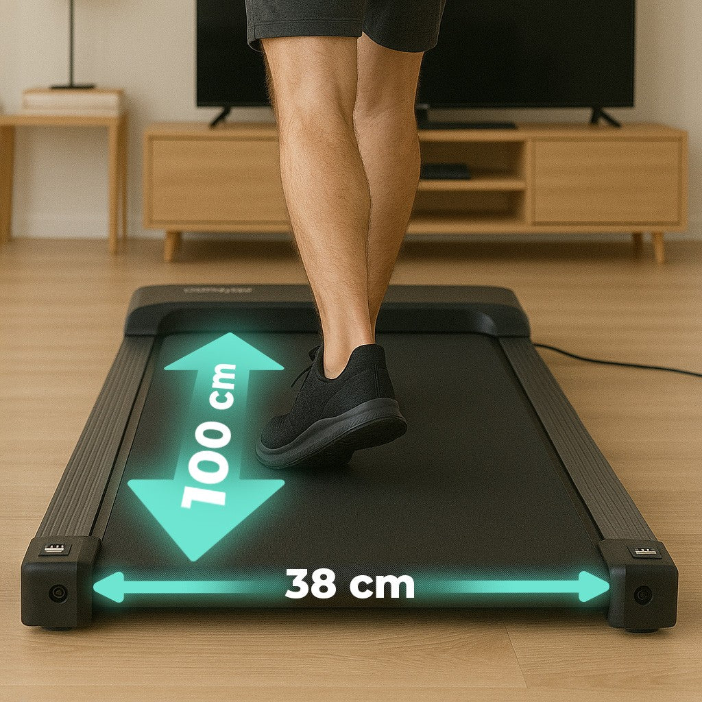 Walking Pad Treadmill – Quiet, Under Desk, 6 km/h