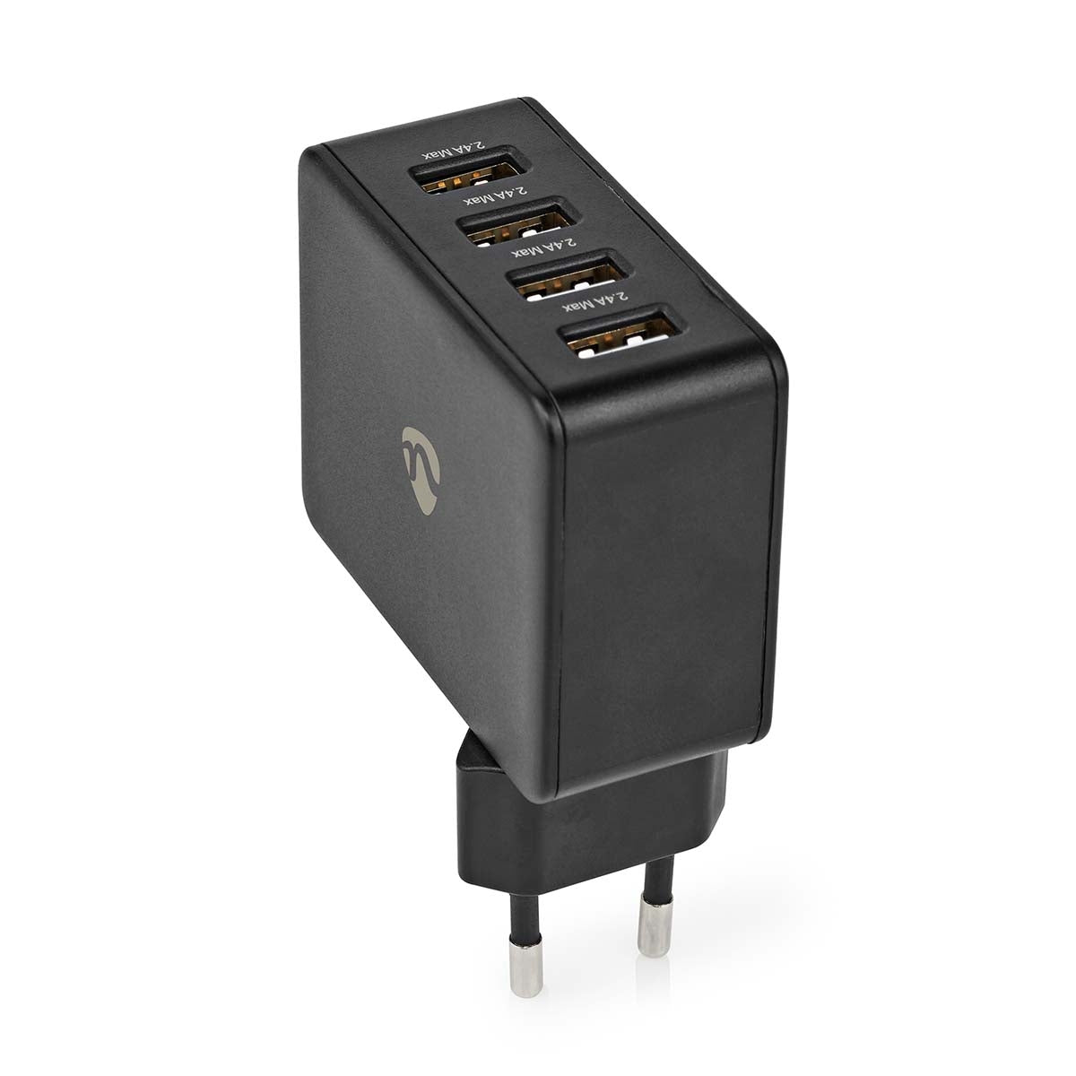 Wall Charger | 24 W| Fast charging function | 4x 2.4 A| Number of outputs: 4 | 4x USB-A | Without cable | Single Voltage Output