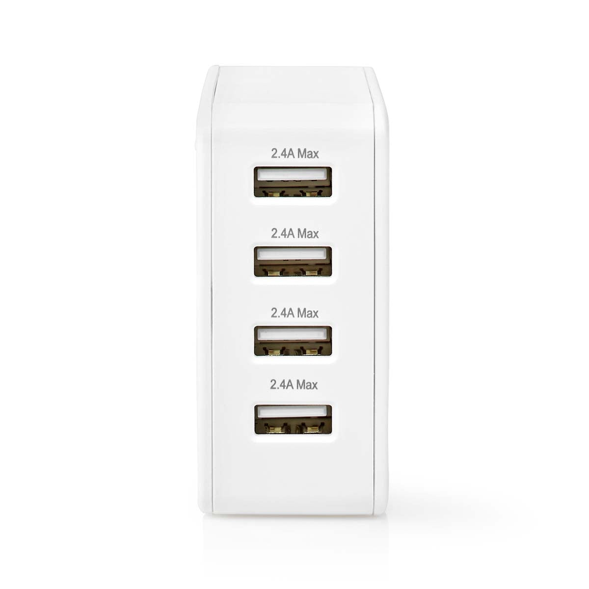 Wall Charger | 24 W| Fast charging function | 4x 2.4 A| Number of outputs: 4 | 4x USB-A | Without cable | Single Voltage Output