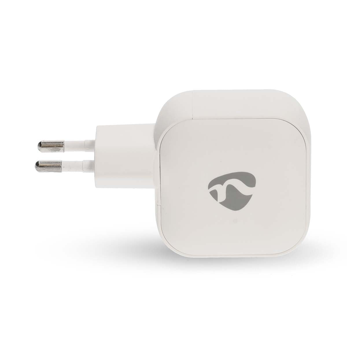 Wall Charger | 45 W | GaN | PD3.0 | Quick charge feature | 2.25 / 3.0 A | Number of outputs: 2 | 2x USB-C™ | Automatic Voltage Selection | White