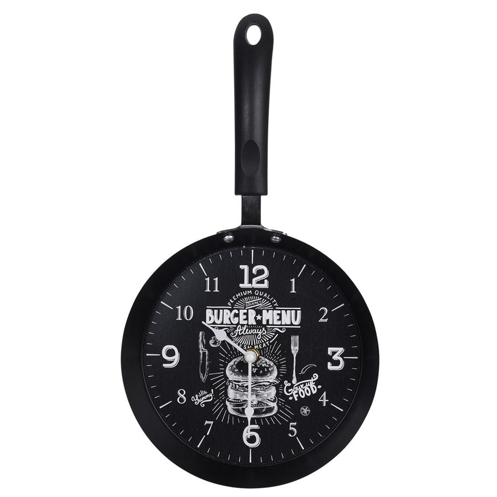 Wall Clock Frying Pan - Unique Kitchen Decoration