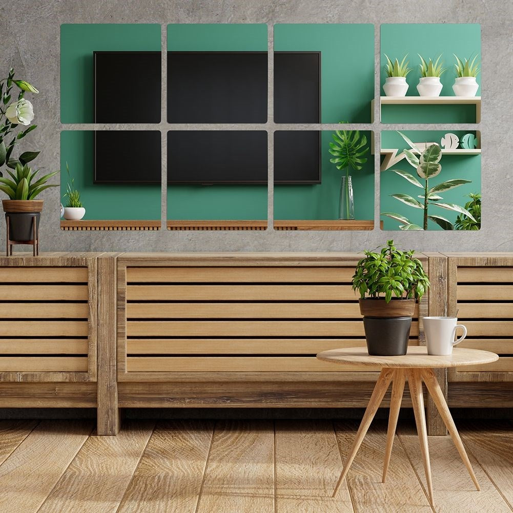 Wall Mirror Self-adhesive Acrylic - Elegant and Unbreakable