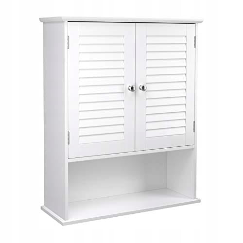Wall-Mounted Bathroom Cabinet with Adjustable Shelf