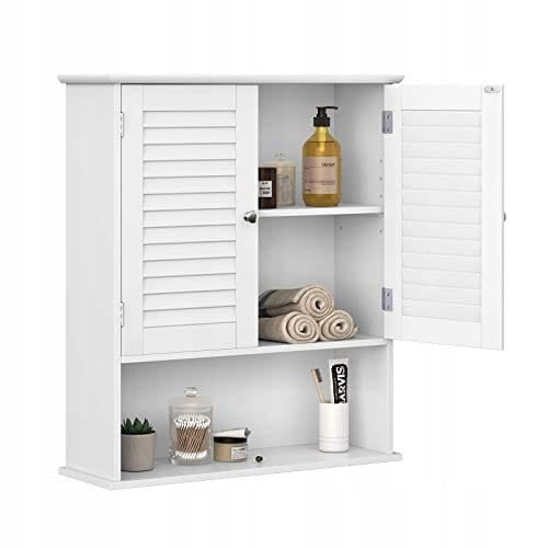 Wall-Mounted Bathroom Cabinet with Adjustable Shelf