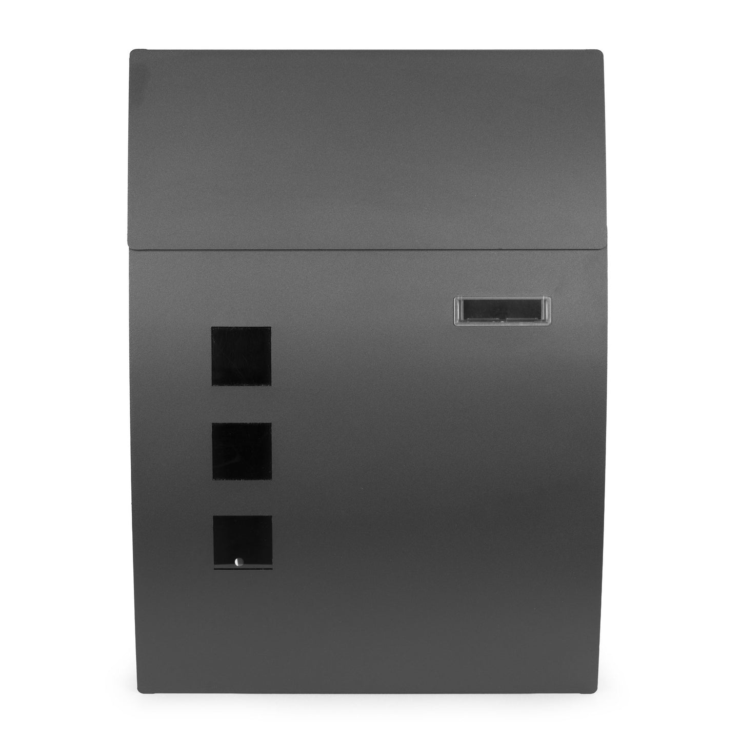 Wall-Mounted Mailbox, Galvanized Steel, Anthracite