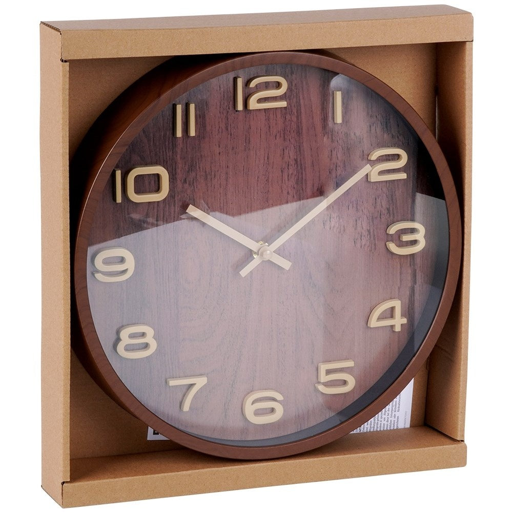 Wall clock with diameter of 30 cm