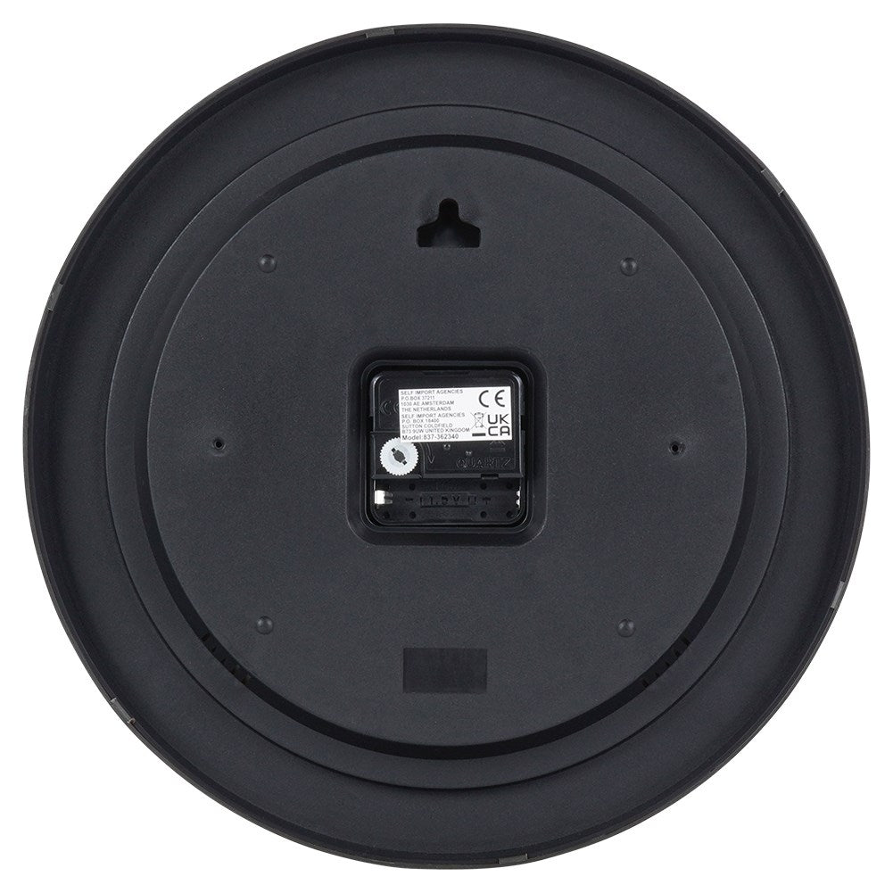 Wall clock with diameter of 30 cm