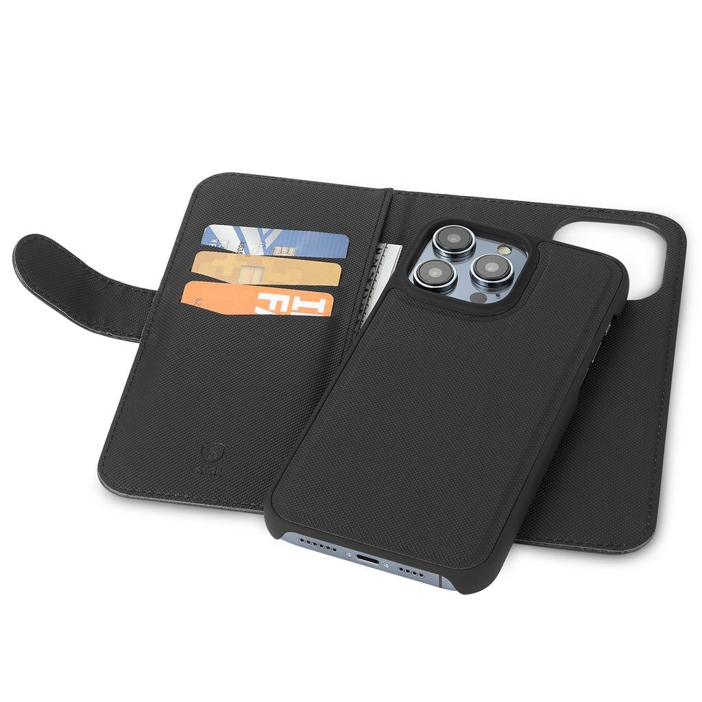 Wallet case 2-in-1 for iPhone 14 - Black