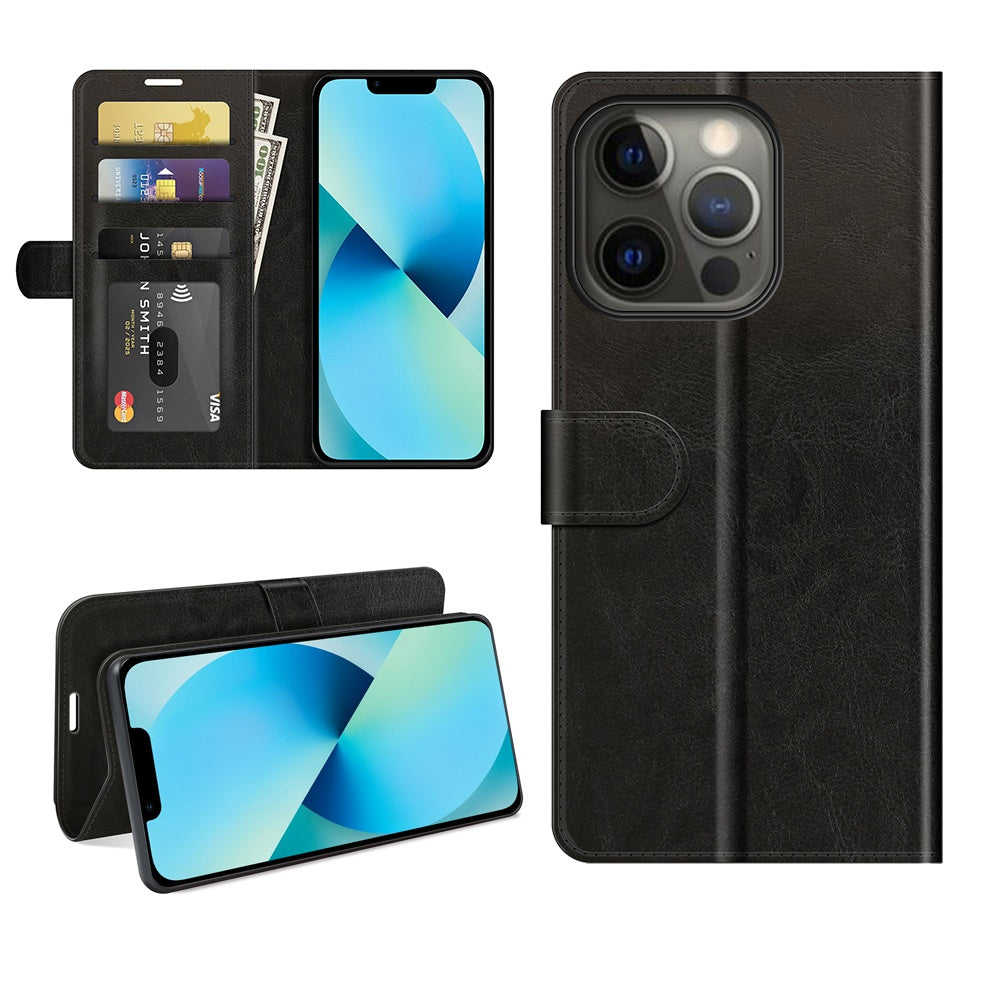 Wallet case for iPhone 13 Pro Max - Black