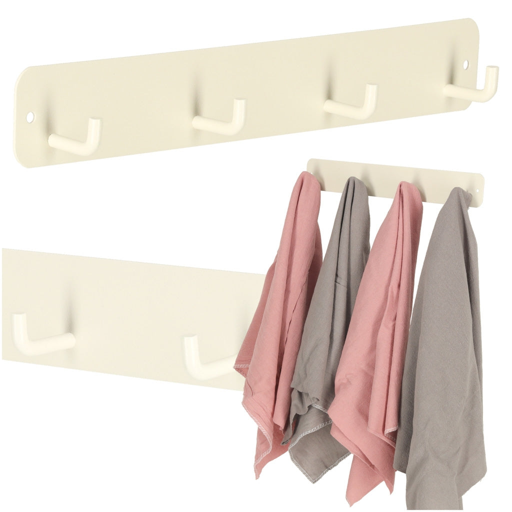 Wall hanger bathroom hook white