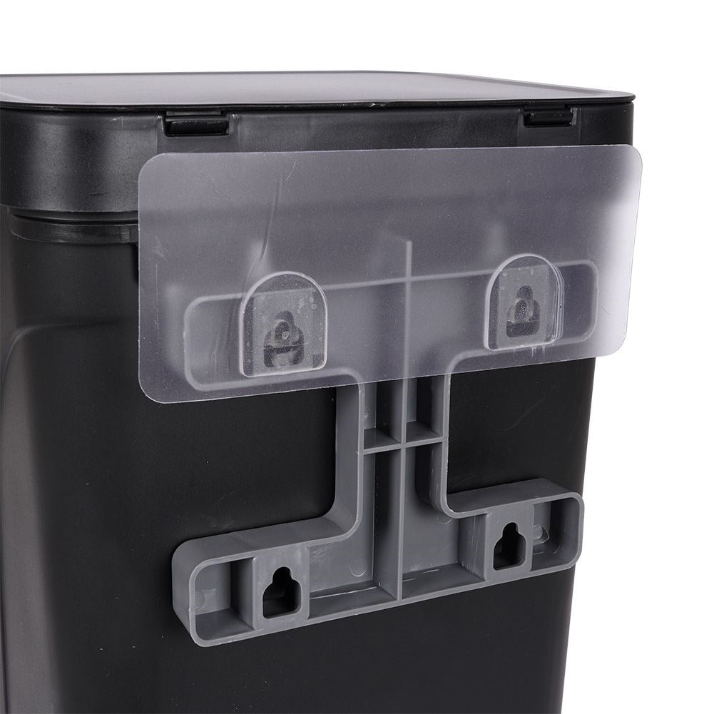 Wall-mounted 10L Dustbin with Lid and Handle