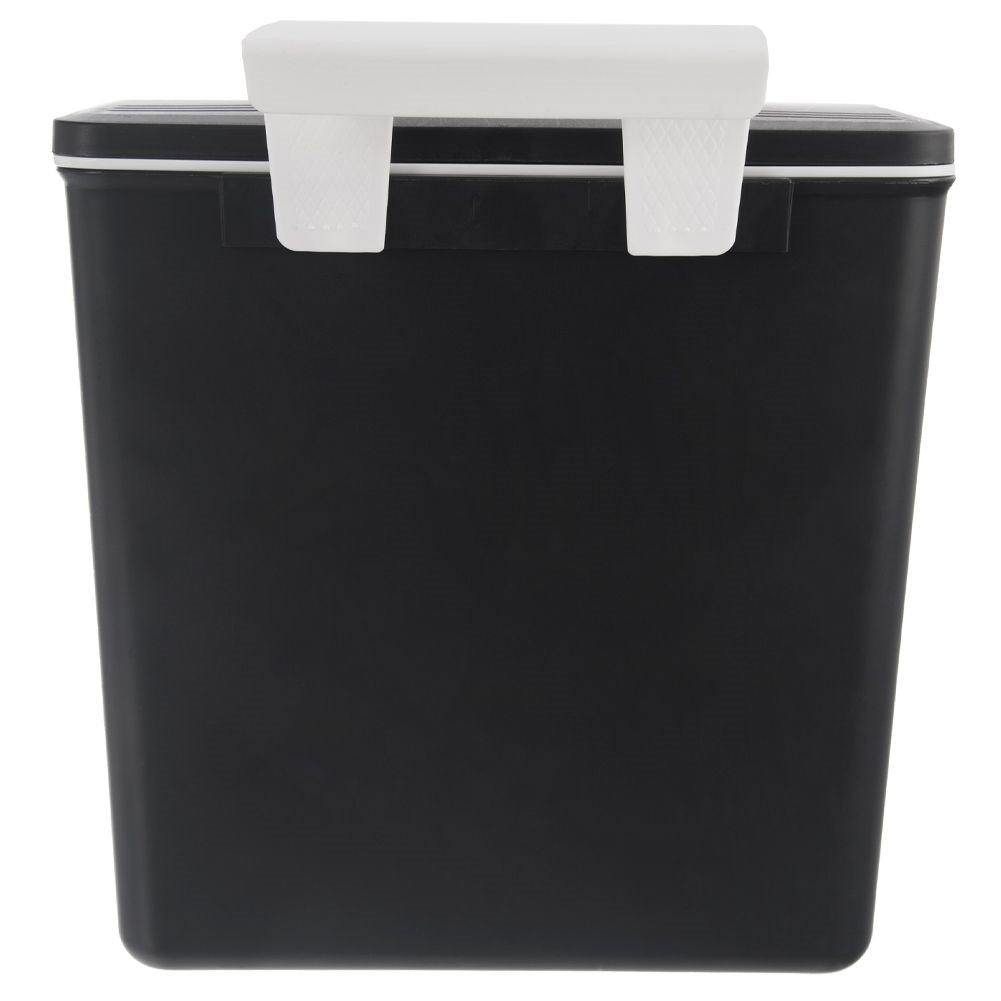 Wall-mounted 13L waste container with double lid